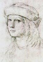 Raphael: Head of a Youth