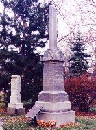 Rebel monument in The Necropolis