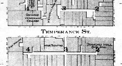 Temperance St map