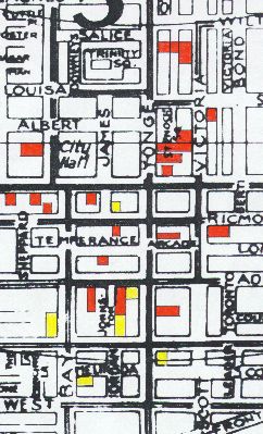 Theatre map c 1910-20