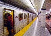 New subway car